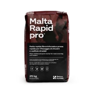 Malta Rapid Pro – Hızlı Beton Tamir ve Rögar Kapağı Montaj Harcı (25 kg)