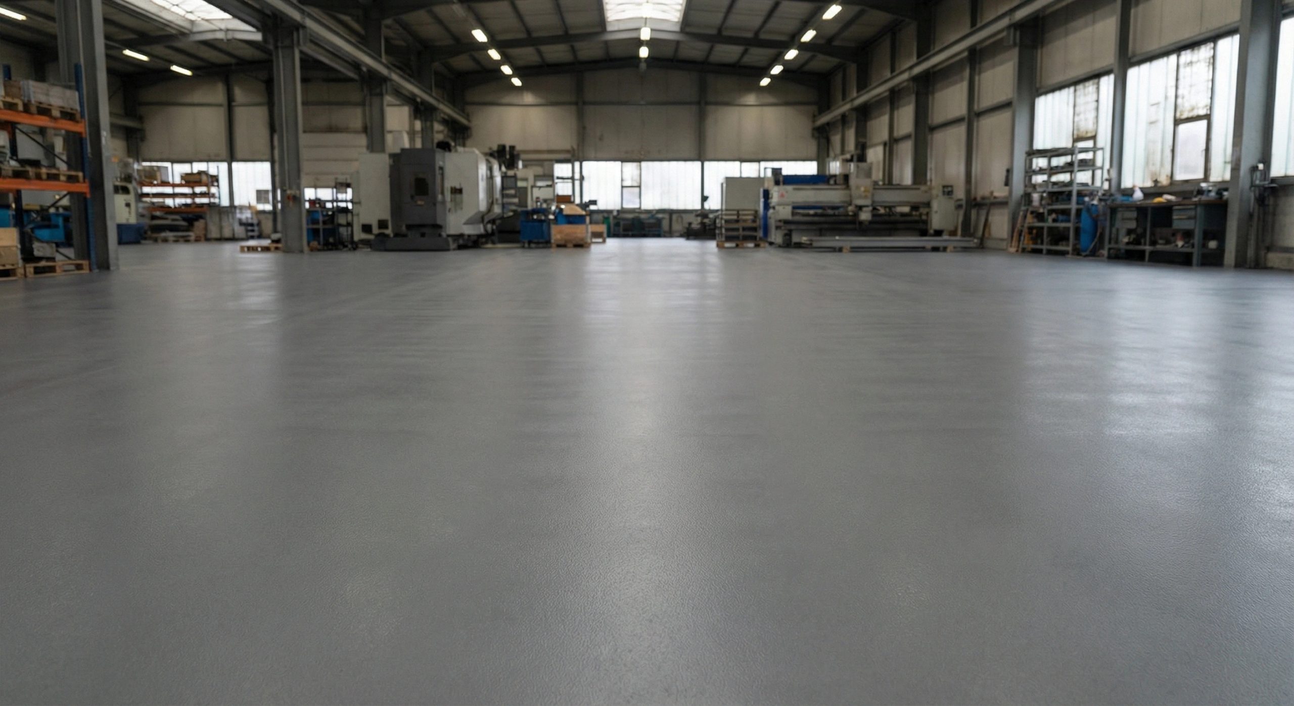 Endüstriyel zemin kaplama — ağır yüke ve kimyasallara dayanıklı kaplamalar