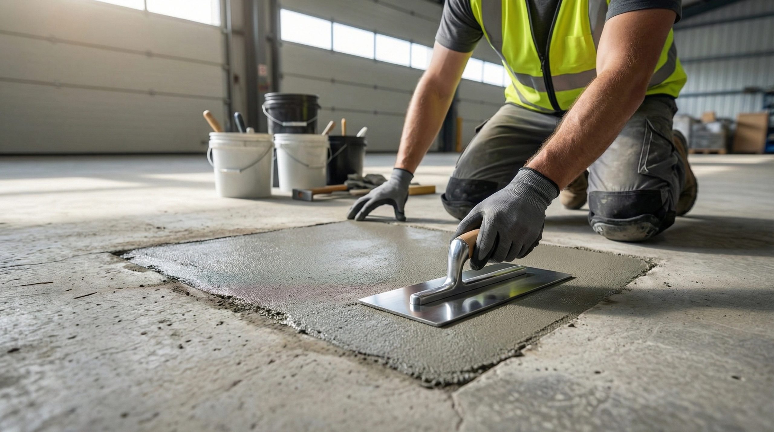 Boydur Akribeton polimer beton zemin onarımı — hero görsel