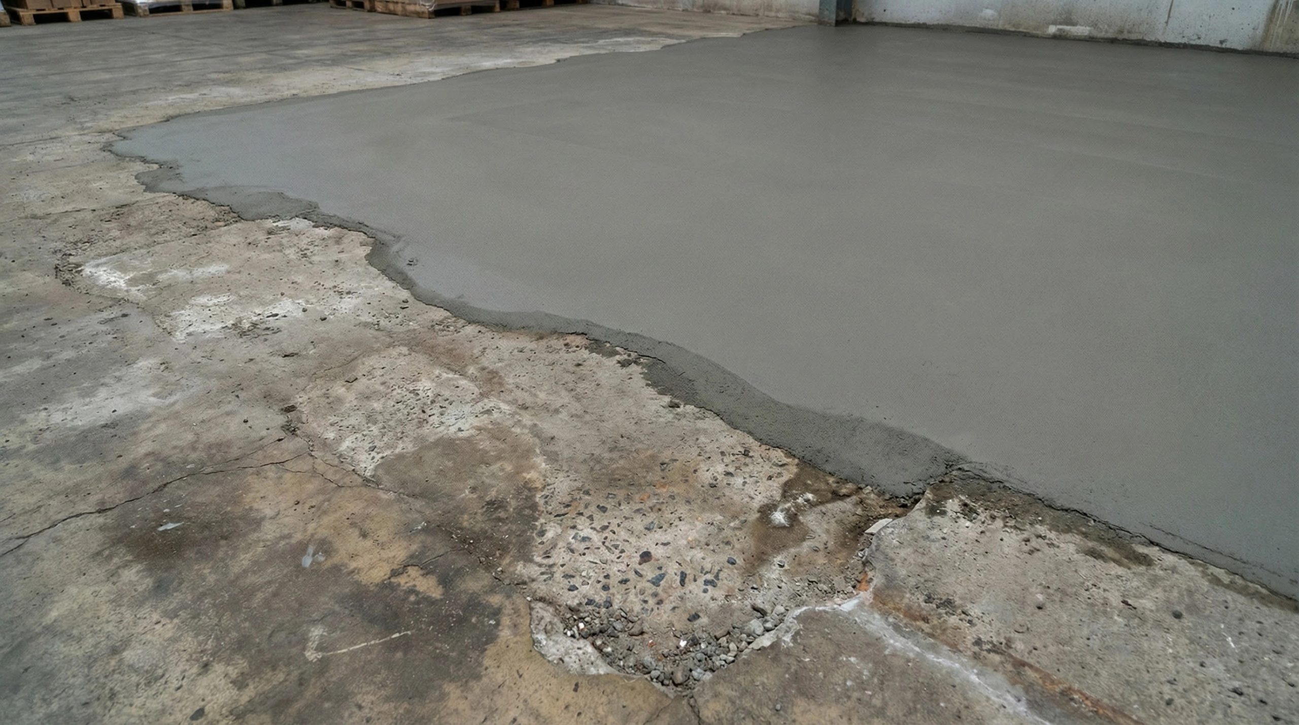 Ağır trafik sahası — dayanıklı yüzey