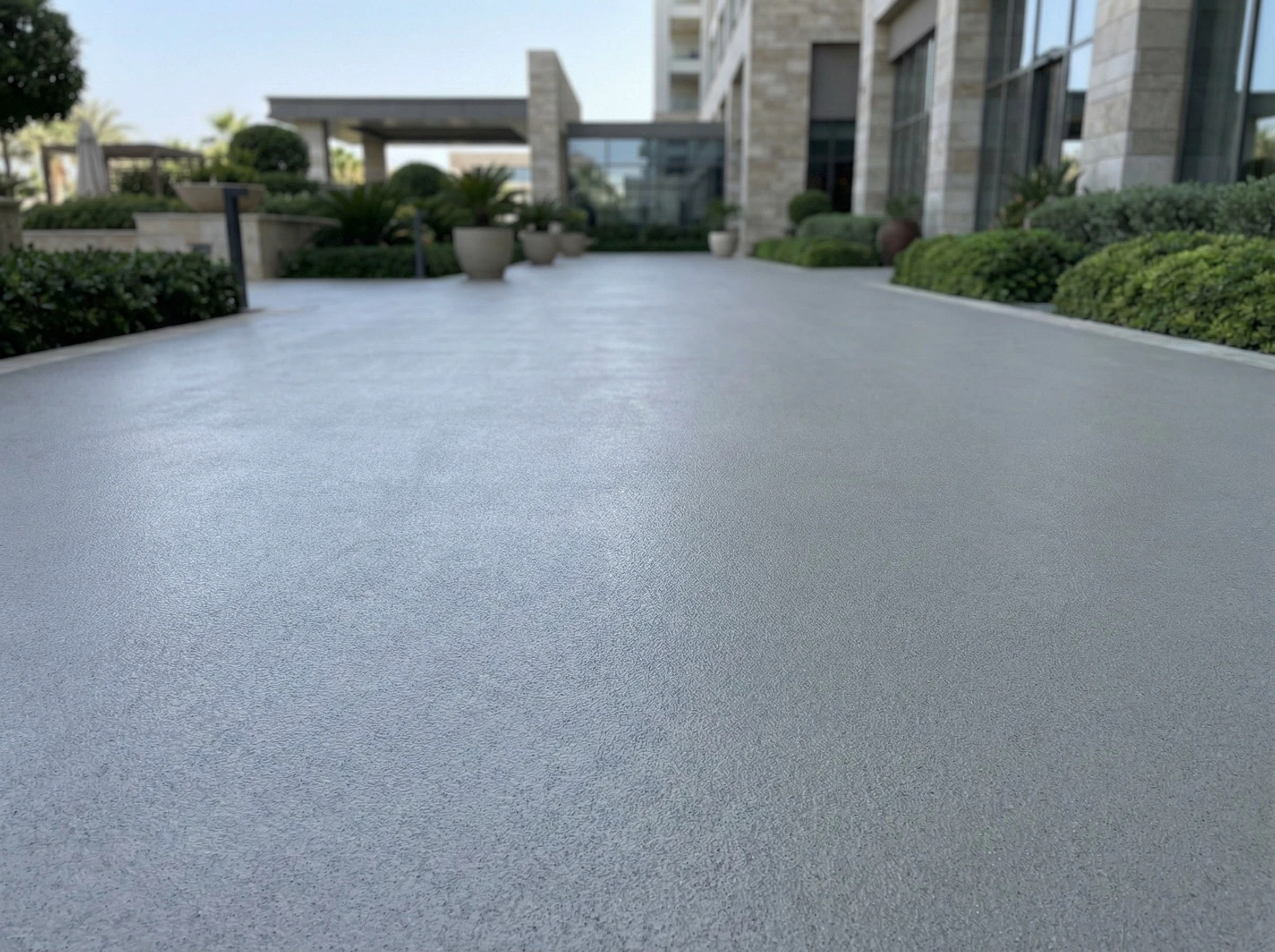 Otopark alanı — yüzey detayı