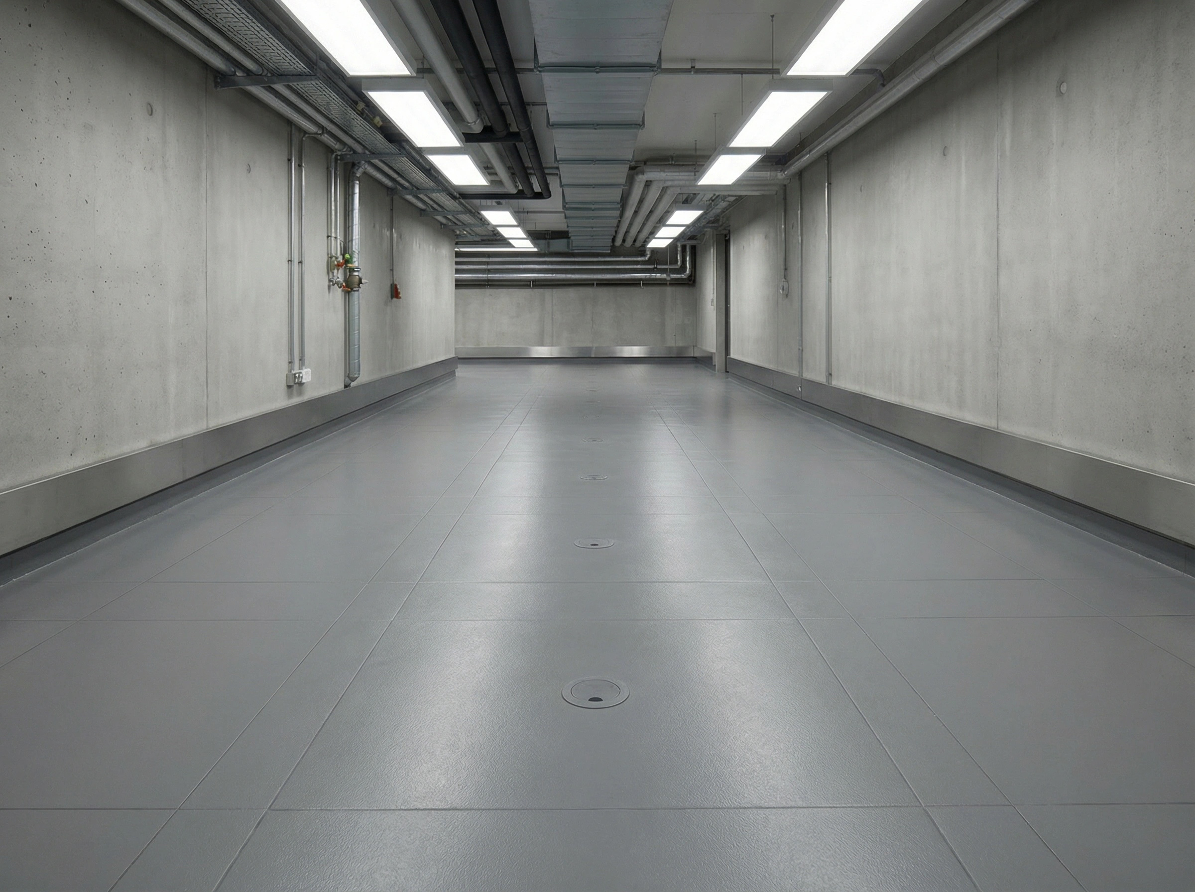 Konaklama alanında tamamlanmış yüzey — görünüm