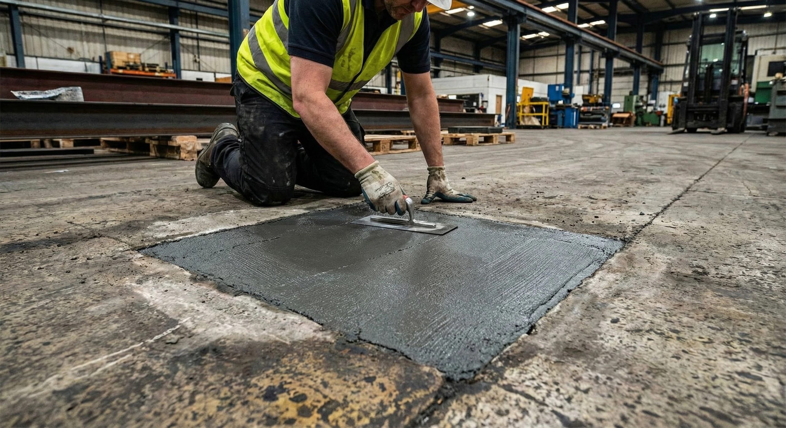 Beaker içinde pigment ve reçine karışımı