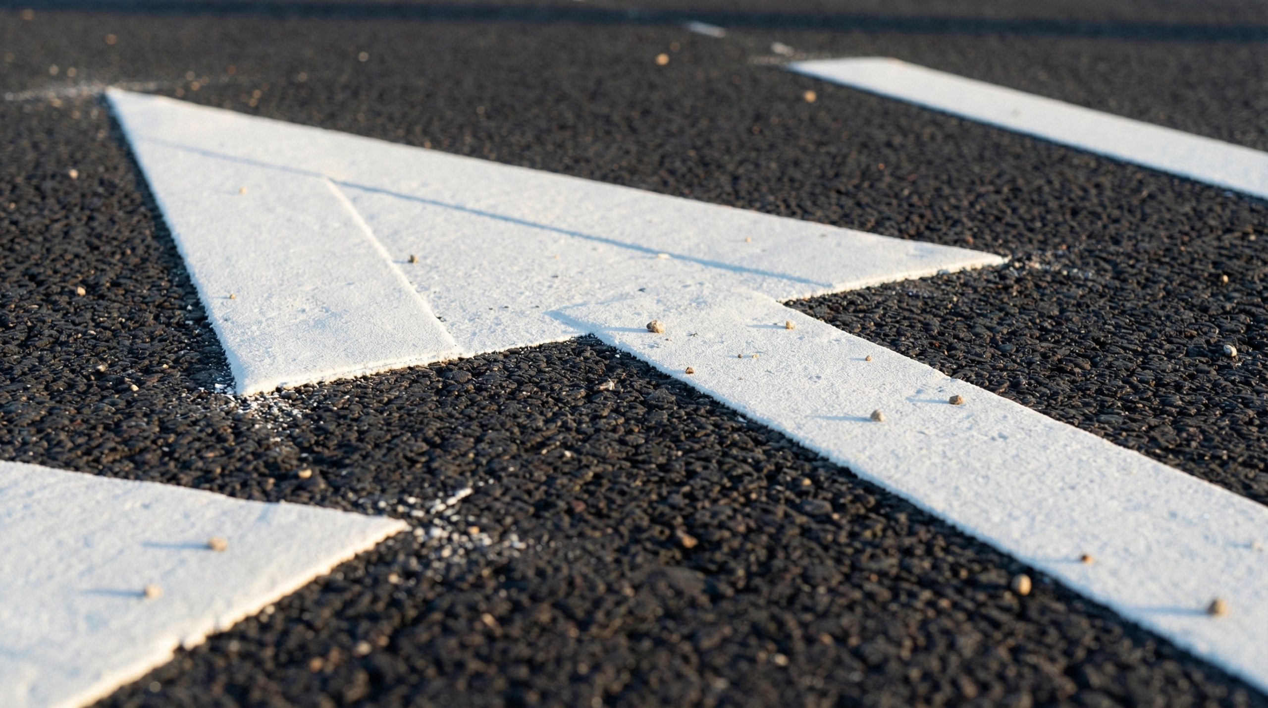 Yol çizgi boyası uygulaması — saha