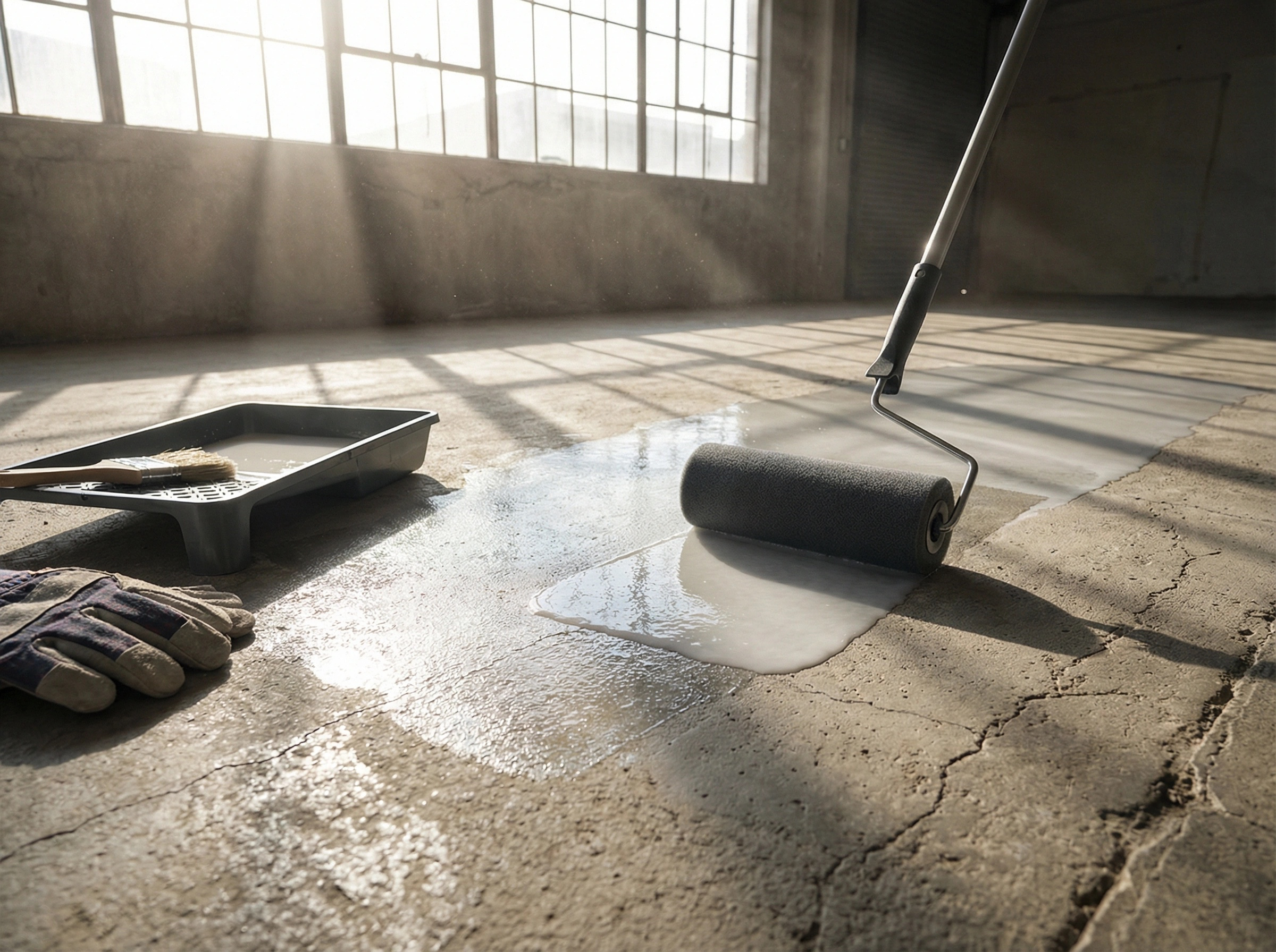 UV ve yüzey koruma metaforu