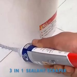 3’ü 1 Arada Silikon Çekme ve Temizleme Aparatı
