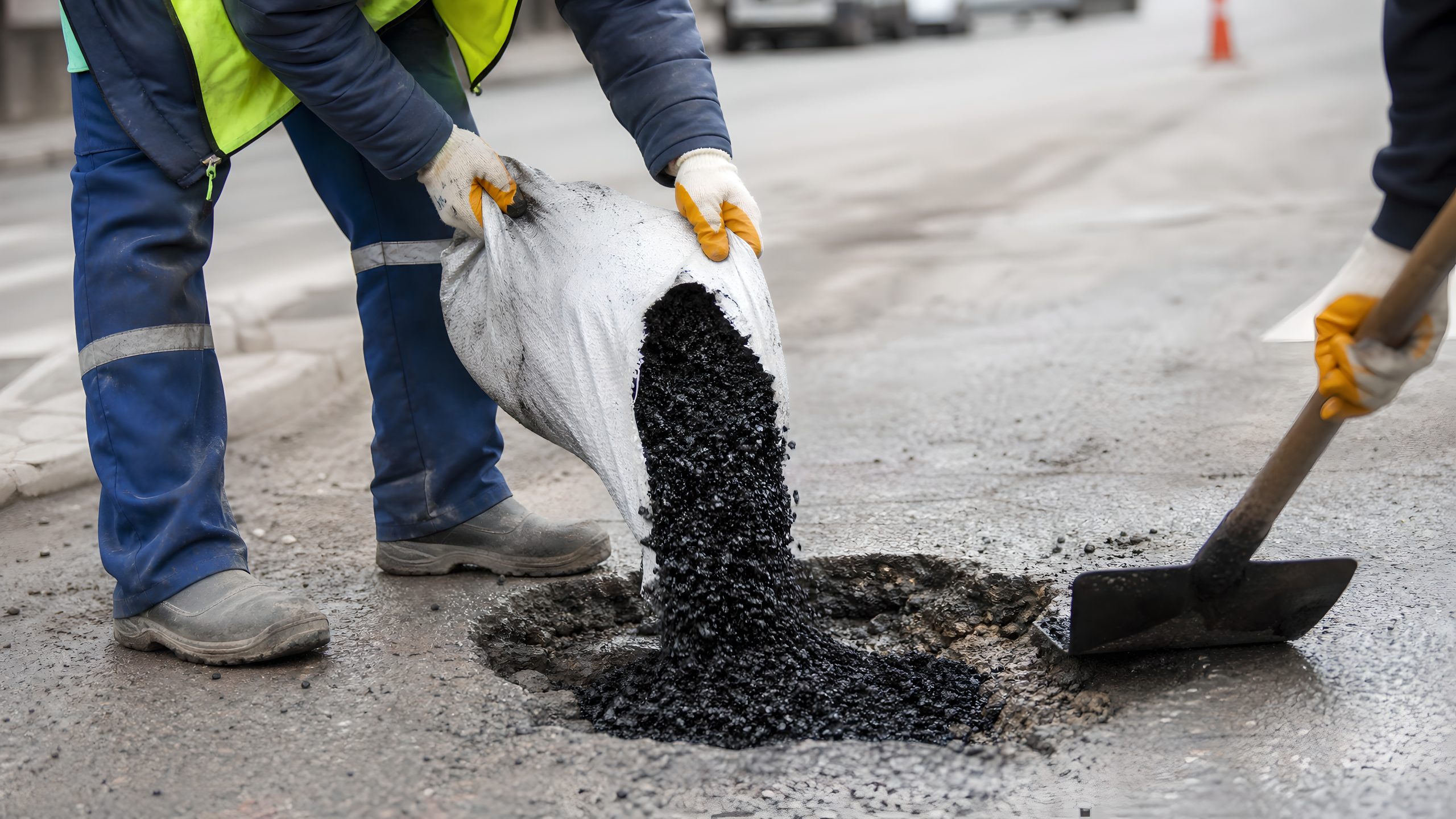 EcoAsphalt® ile çevre dostu soğuk asfalt onarımı