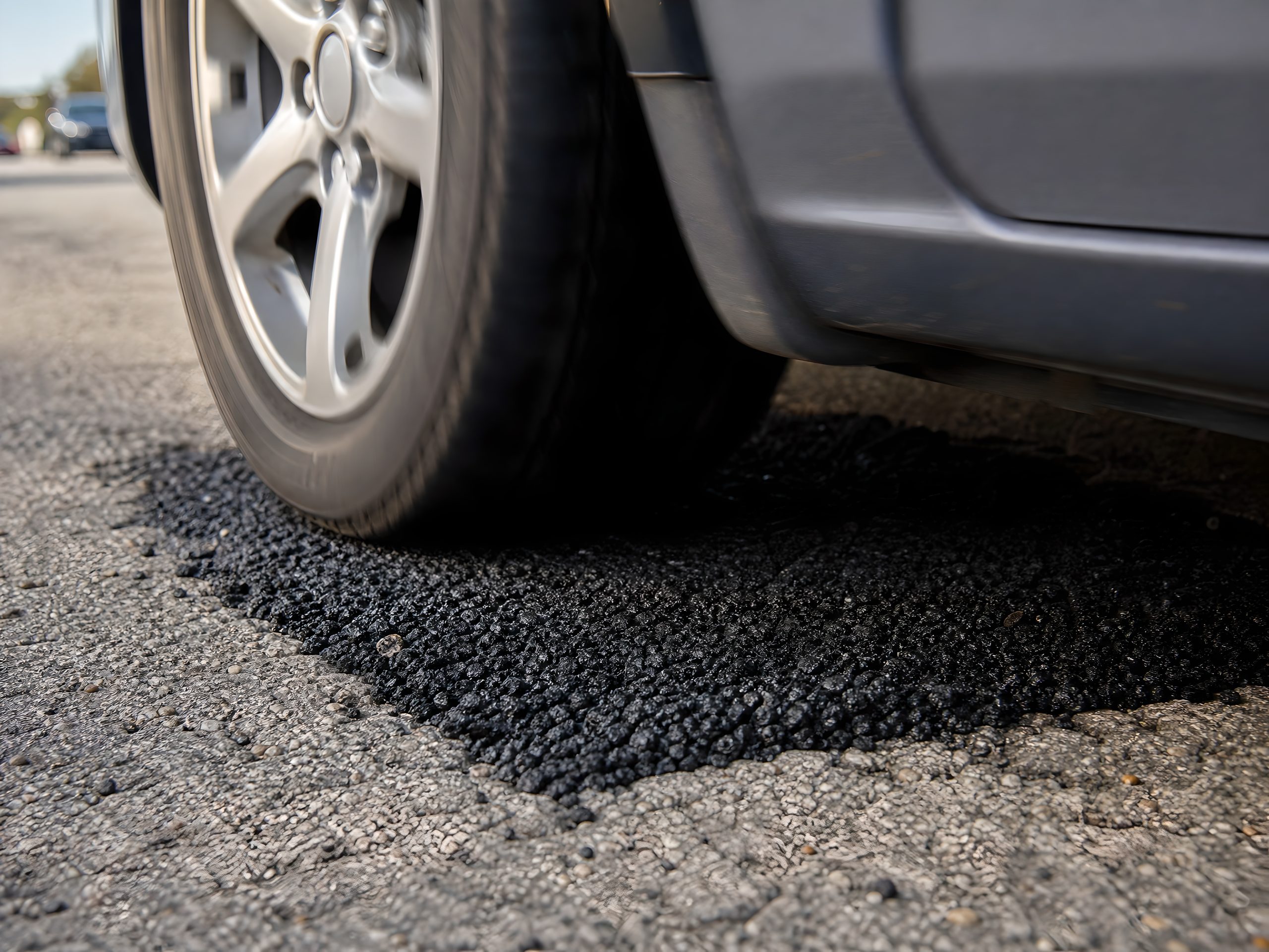 EcoAsphalt® ile kaldırım ve baca çevresi detay onarımı